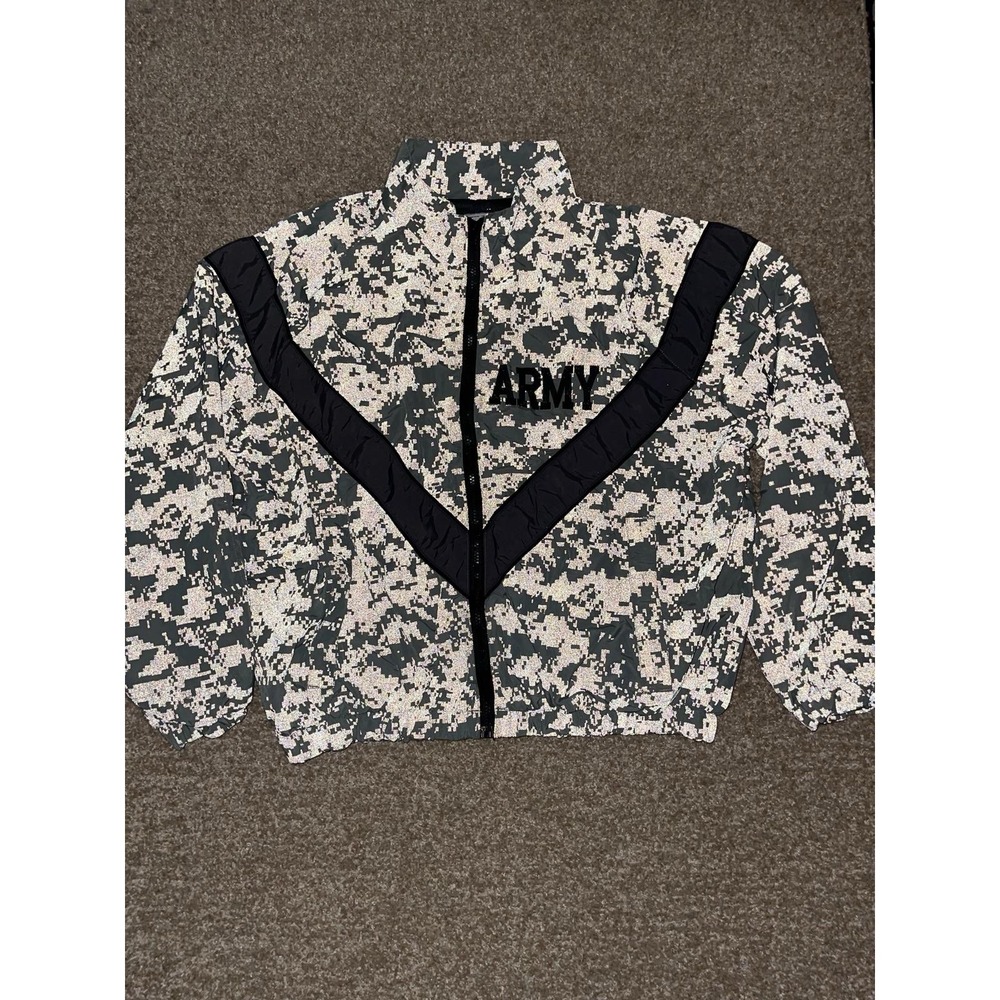 ARMY IPFU SKILCRAFT‎ WINDBREAKER/JACKET~"ARMY"~Green~Army Issue Médium